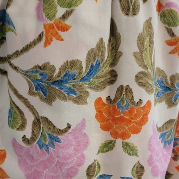 Zara Multicolor Floral Pants - Picture 4 of 6